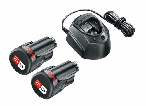 Bosch Štartovacia sada 12 V (2x 1,5 Ah & GAL 1210 CV) 1600A01L3E