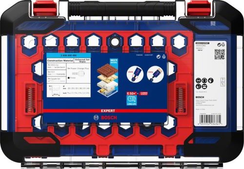 BOSCH EXPERT sada dieroviek Construction Mat.20-64,10ks 2608900490