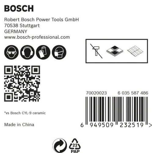 BOSCH EXPERT HEX-9 HardCeramic 6mm balenie 5ks 2608900599