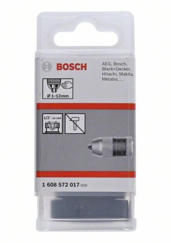 BOSCH Rýchloupínacie skľučovadlá do 13 mm 1-13 mm, 1/2" – 20 1608572017