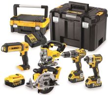 DeWALT Bezuhlíková sada náradia DCK551P3T