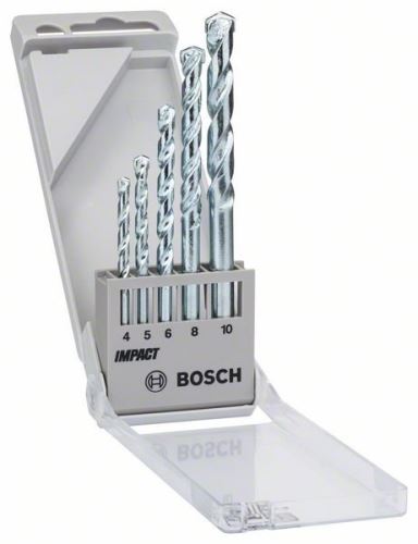 BOSCH 5dielna sada vrtákov do kameňa CYL-1 4; 5; 6; 8; 10 mm 1609200228