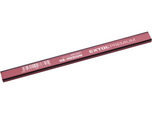 EXTOL ceruzka tesárska PROFI, 175 mm stredne tvrdá-HB 8853001