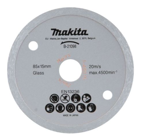 MAKITA kotúč rezný diamantový 85x1.8x15 mm B-21098