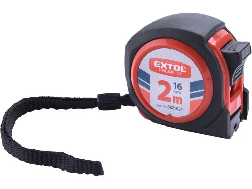 EXTOL PREMIUM Meter zvinovací COMPACT, 2m, š. 16mm