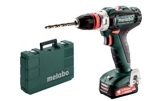 Metabo POWERMAXX BS 12 Q Akumulátorový vŕtací skrutkovač 601037500