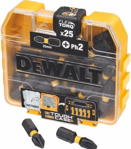 DeWALT Sada Ph 2 bitov FLEXTORQ (25 ks) DT70555T