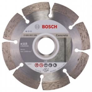 BOSCH Diamantový deliaci kotúč Standard for Concrete 115 x 22,23 x 1,6 x 10 mm 2608602196