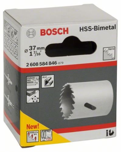 BOSCH Dierovka HSS-bimetal pre štandardný adaptér 37 mm, 1 7/16" 2608584846