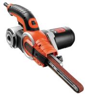 BLACK &amp; DECKER Pásová pilníková brúska 400W, brúsny pás 6/13x451mm, 3 ramená, 9 pásov KA902EK