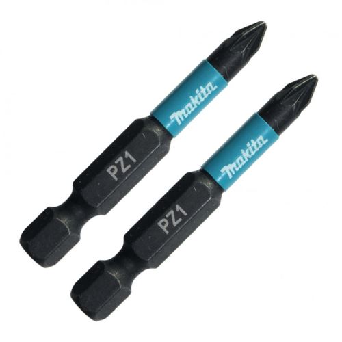 MAKITA torzný bit 1/4" IMPACT BLACK PZ1, 50 mm 2 ks B-63747