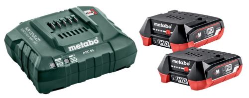 Metabo Základná súprava 12 V 2 x LiHD 4.0 Ah 685301000