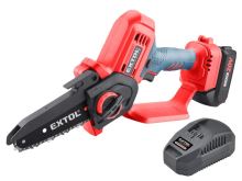 EXTOL PREMIUM jednoručnú aku reťazová píla 12cm SHARE 20V LiIon 2Ah 8891922