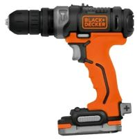 BLACK+DECKER Aku vŕtací skrutkovač 12V v taške BDCHD12S1 (1)