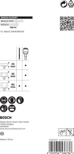 BOSCH EXPERT adaptér Power Change Plus a strediaci vrták HSS-G 7,15x105mm (2 ks) 2608900527