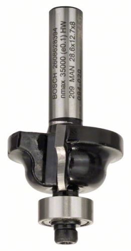 BOSCH Profilová fréza B 8 mm, R1 4 mm, B 8 mm, L 12,4 mm, G 54 mm 2608628394