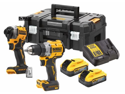 DEWALT 18V SADA BEZUHLÍKOVÉHO NÁRADIA DCK2051H2T