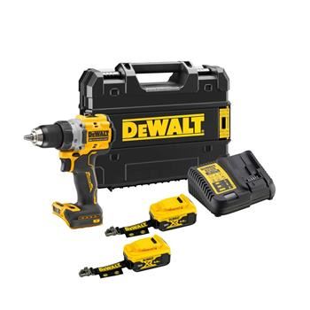 DeWALT 18V AKU vŕtačka 2x5Ah LR, nabíjačka, Tstak DCD800P2LRT