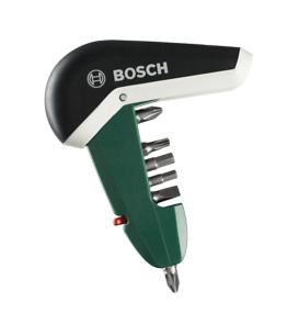 BOSCH 7dielna kompaktná skrutkovacia sada so skrutkovačom 2607017180