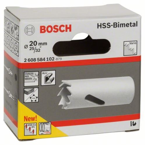 BOSCH Dierovka HSS-bimetal pre štandardný adaptér 20 mm, 25/32" 2608584102