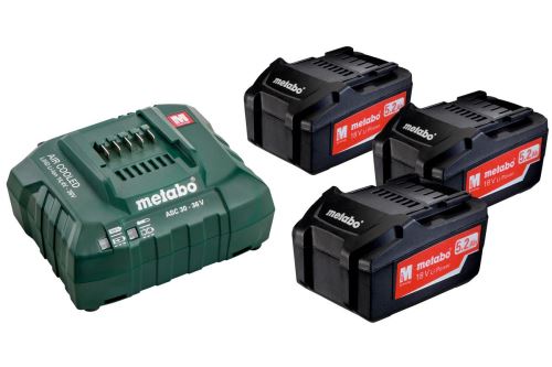 Sada akumulátorov Metabo Basic Set 3 x 5.2 Ah (685048000)