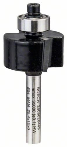 BOSCH Falcovacia fréza; stopka 6 mm 2608628449