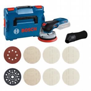 BOSCH Aku Excentrická brúska GEX 18V-125 + M480 Štartovacia sada 0615A5004H