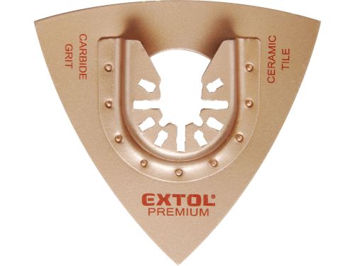 EXTOL PREMIUM rašpľa trojuholníková, 78mm, karbid, tvrdokov 8803860