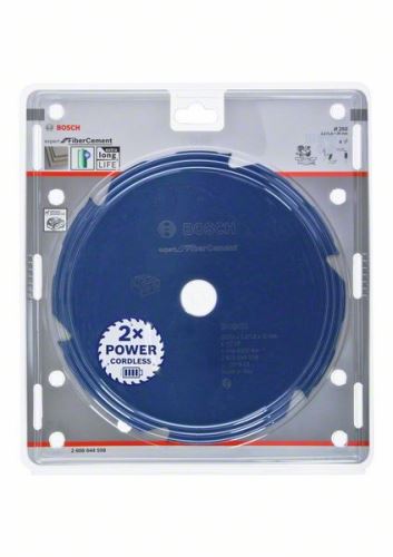 BOSCH Pílový kotúč pre aku píly; Expert pre Fiber Cement 250x30x2,2/1,6x6T 2608644558