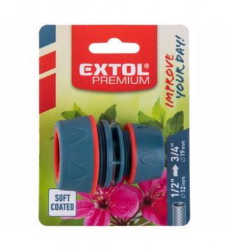 Extol Premium Spojka (redukčná) na hadicu 1/2" - 3/4" 8876413