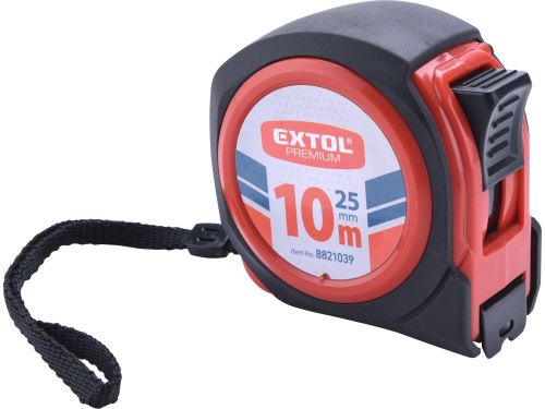 EXTOL PREMIUM Meter zvinovací COMPACT, 10m, š. 25mm