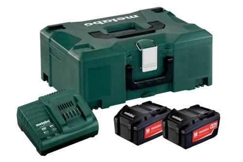 Základná sada METABO 2 x 4.0 Ah, ASC 30 - 36 V + metaloc II - 685064000