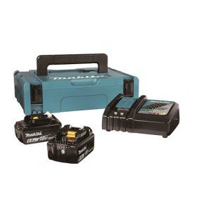 MAKITA súprava Li-ion LXT 18V 2 ks BL1860B+1 ks NabíjačkaDC18RC+1 ks Makpac 198116-4