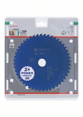 BOSCH Pílový kotúč pre aku píly; Expert for Wood 216x30x1,7/1,2x48T 2608644521