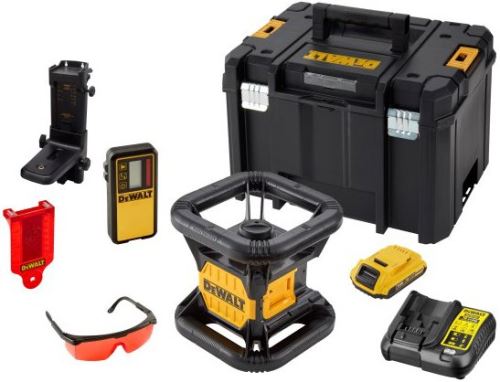 DeWALT Rotačný laser, sada DCE074D1R