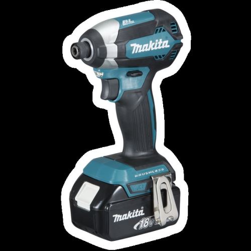 MAKITA Aku rázový uťahovák 1/4" Li-ion 18V/3,0Ah DTD153RFJ