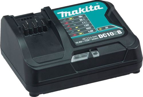 MAKITA nabíjačka Li-ion CXT DC10SB 12V pre rýchle nabíjanie balené kartón 197363-4