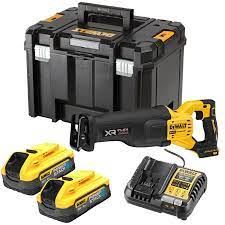 DeWalt Priamočiara píla 18v XR FlexVolt Advantage + 2x5AH Powerstack DCS386H2T