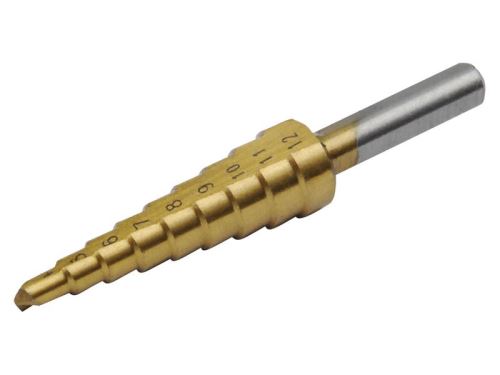EXTOL Vrták stupňovitý, priemer 4-12 mm, HSS 20051