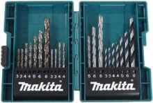 MAKITA sada vrtákov do kovu/dreva/muriva 3-8 mm (po 1), 21 ks B-44884 MAKITA sada vrtákov do kovu/dreva/muriva 3-8 mm (po 1), 21 ks B-44884