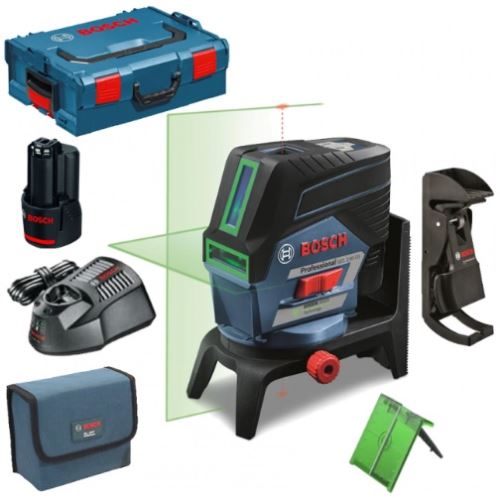 Krížový laser BOSCH GCL 2-50 CG + RM 2 + L-Boxx 136 0601066H00