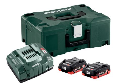 Metabo Základná sada 2x LiHD 4.0 Ah + Metaloc 685130000