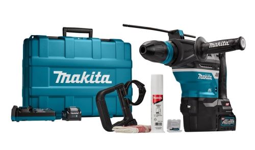 Makita Aku kladivo SDS-Max s AWS Li-ion XGT 40V/4,0Ah, kufor HR005GM202