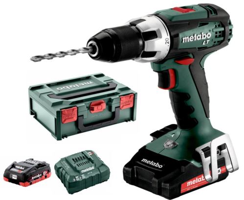 Aku vŕtačka METABO BS 18 LT Compact 2x2,0 Ah /1-13mm/ - 602102530