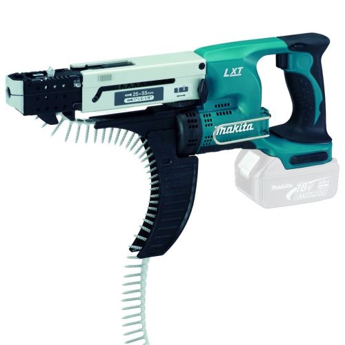 Makita Aku skrutkovač so zásobníkom 25-55 mm, Li-ion LXT 18V, bez aku DFR550Z