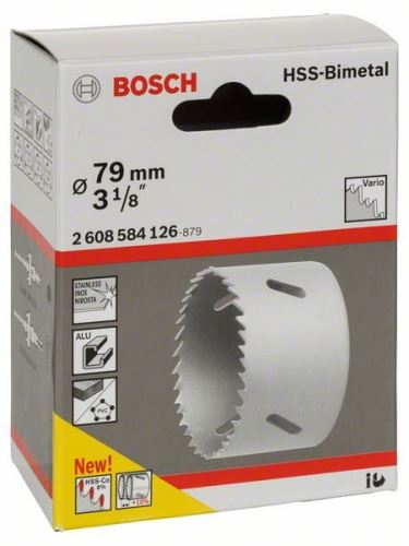 BOSCH Dierovka HSS-bimetal pre štandardný adaptér 79 mm, 3 1/8" 2608584126