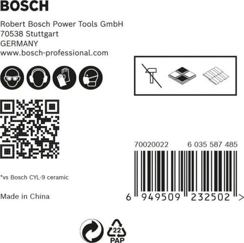 BOSCH EXPERT HEX-9 HardCeramic 5mm balenie 5ks 2608900598